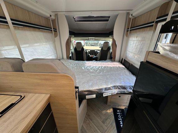 Autocaravana perfilada ideal para familias